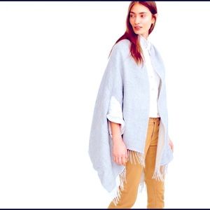 JCrew Navy/Light Blue Reversible Wrap